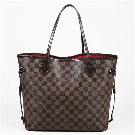 replica louis vuitton damier ebene neverfull mm|louis vuitton damier ebene original.